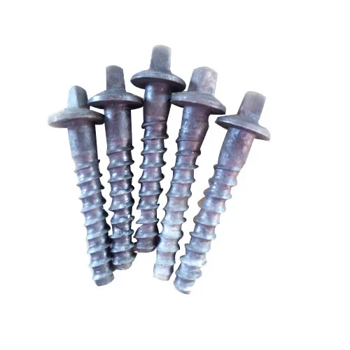 Railway Fastening System Ss32 Screw Spike Railway Fastening System Ss32 Screw Spike
